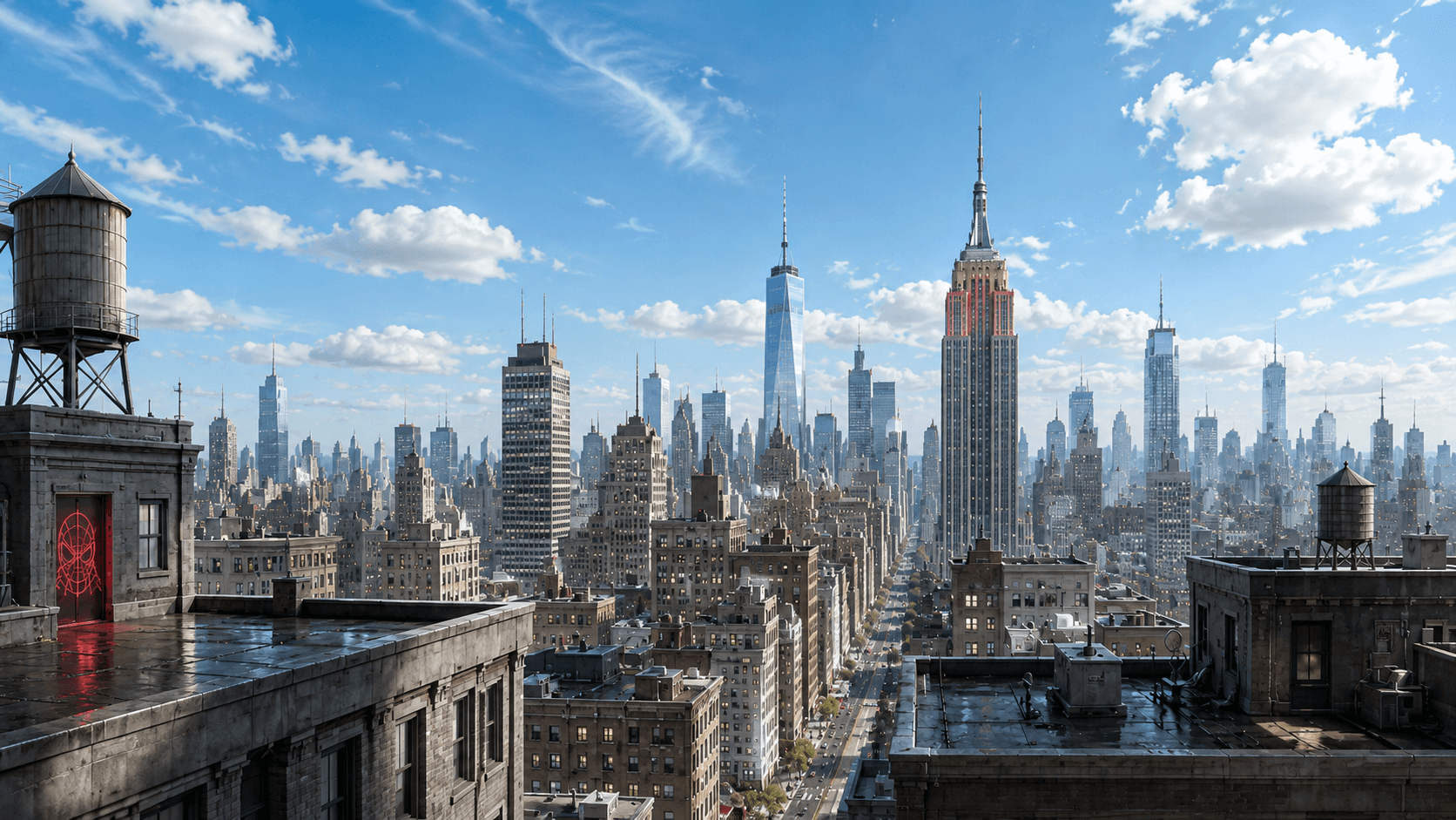 Cityscape skyline