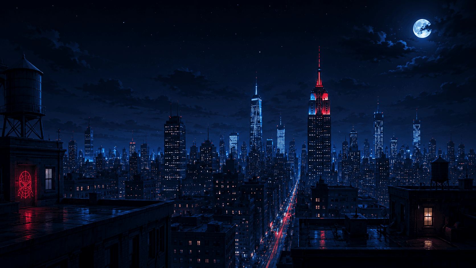 Cityscape skyline